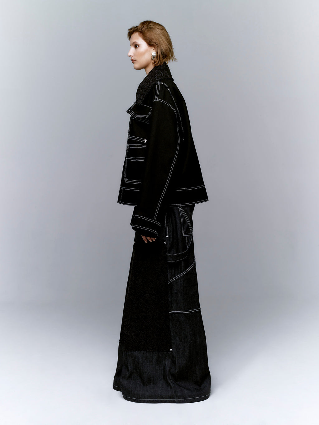 EMBROIDERED COLLAR JACKET — Founding Edition