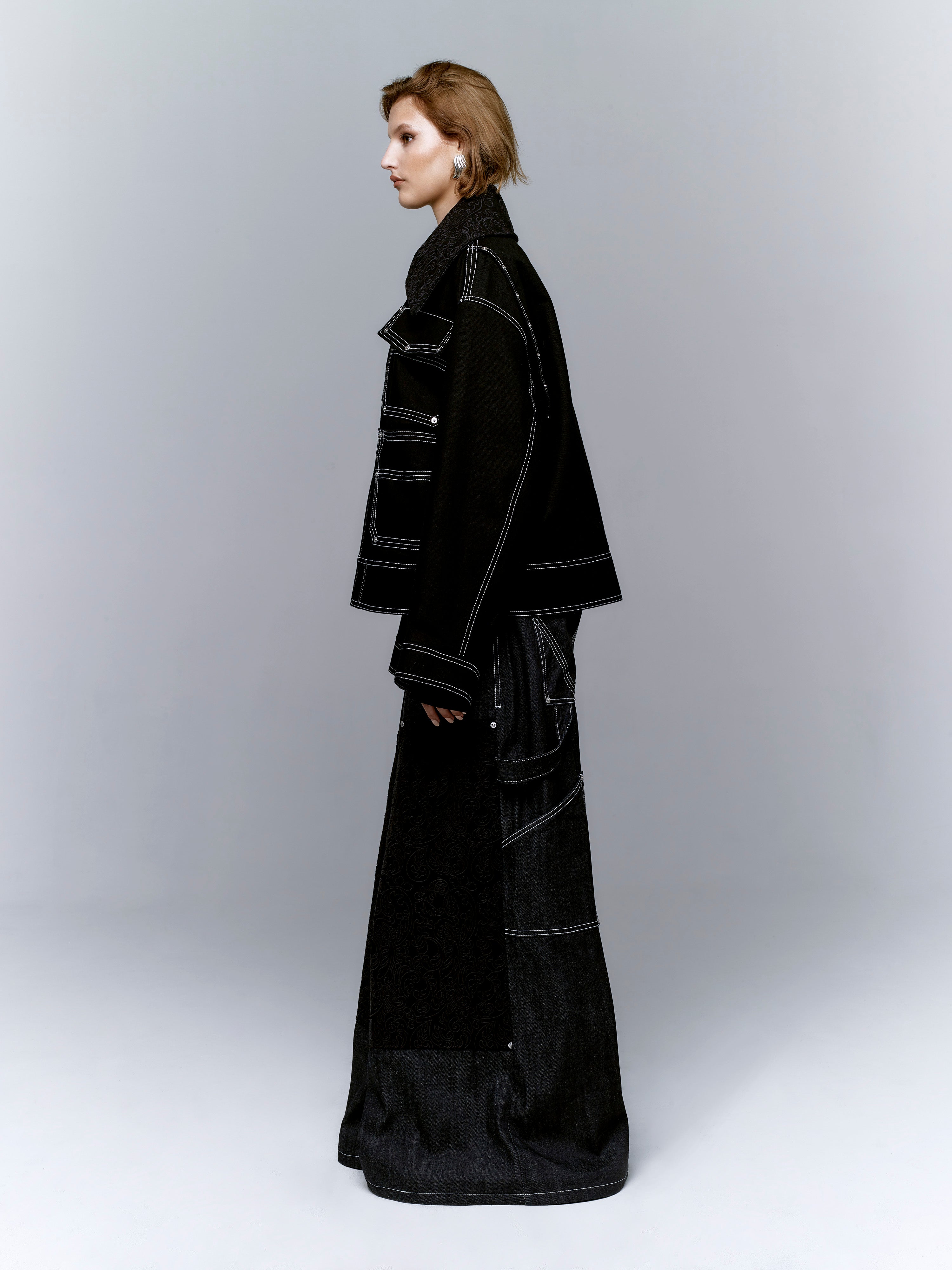 EMBROIDERED COLLAR JACKET — Founding Edition