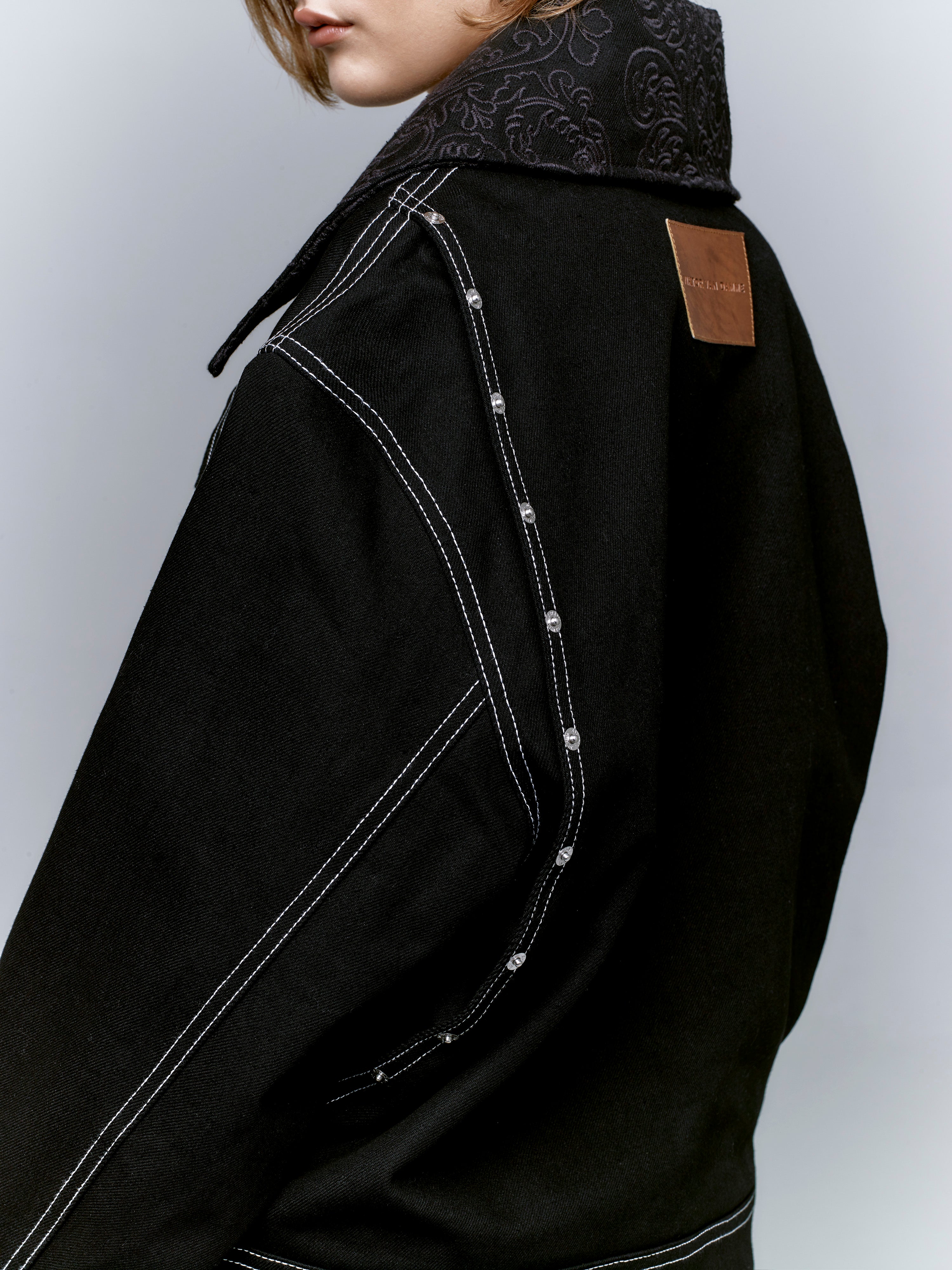 EMBROIDERED COLLAR JACKET — Founding Edition