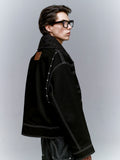 EMBROIDERED COLLAR JACKET — Founding Edition